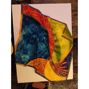 Cirque Du Soleil Limited Edition Polyester 27"X27" Scarf